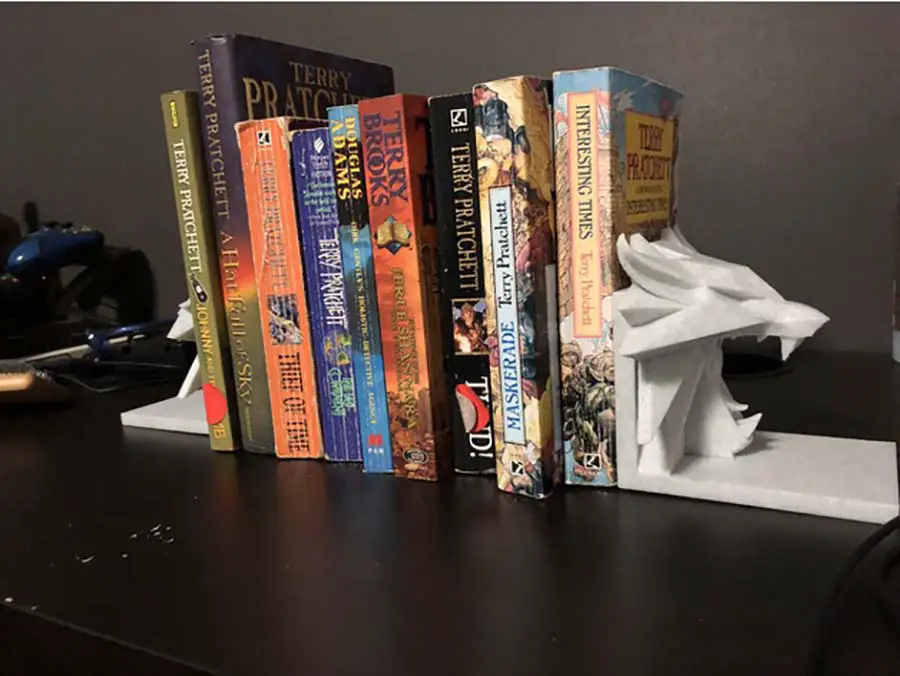 3d printed bookends