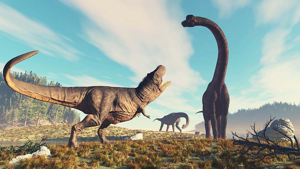 3D Printed Dinosaur