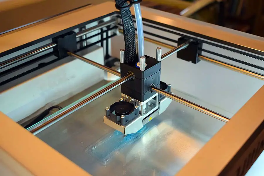 The Frame of a 3D Printing Table