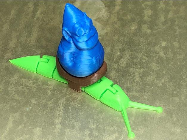 Slug Saddle for Gnome Weebly