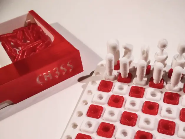 CH3SS (The Mini 3D Printed Chessboard for Chess Players on the Move)