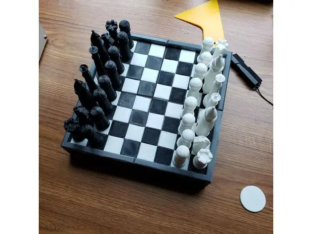 Chessboard with Pieces