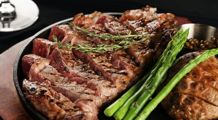 3D Printed Ribeye Steak: Everything You Need to Know cooked meat on tray