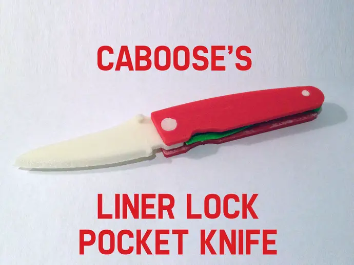 Liner Lock Pocket Knife