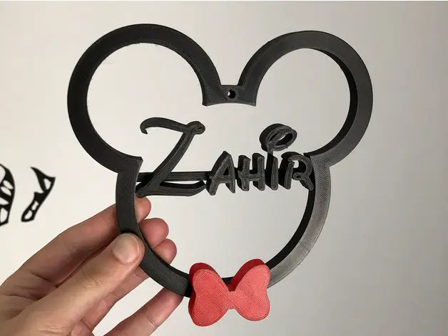Mickie/Minnie Mouse Wall Art
