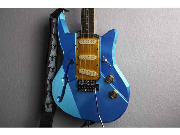 Polycaster - 3D Printed Guitar