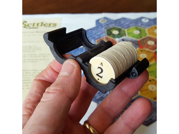 Settlers of Catan Number Marker Box