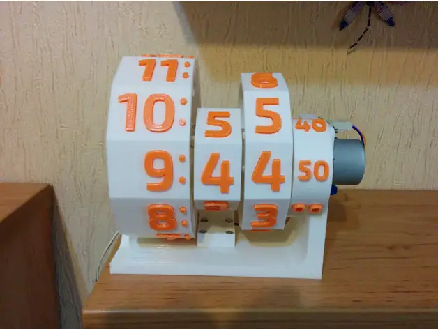 3D Printed Numechron Clock