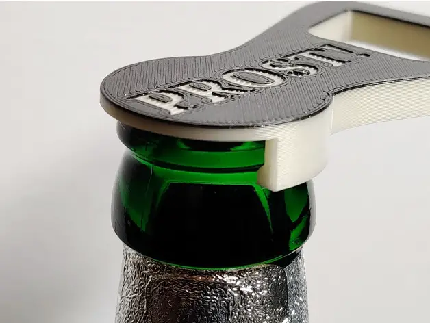 Bottle opener & lid combination in 9 different languages