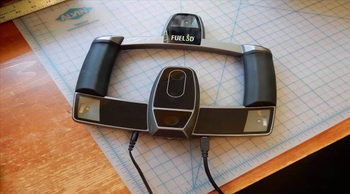 The Fuel 3D Handheld 3D Scanner